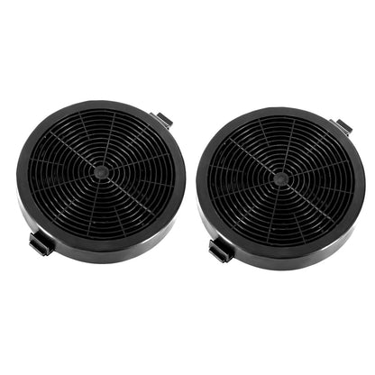 Devanti 11cm Range Hood Carbon Charcoal Filters Replacement X2 RH-FL-860-BK