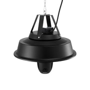 Devanti 2000W Electric Patio Heater Ceiling Mounted Hanging Heaters Remote RHP-CEH3-2000W-BK