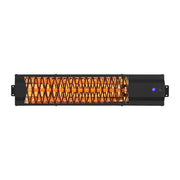 Devanti Electric Strip Heater Radiant Heaters 2000W RHP-T10R-2000-BK