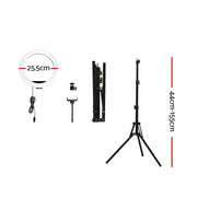 Embellir Ring Light 10" Tripod Stand RL-FL-10IN-BK