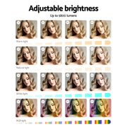 Embellir Ring Light 10" Tripod Stand RL-FL-10IN-BK
