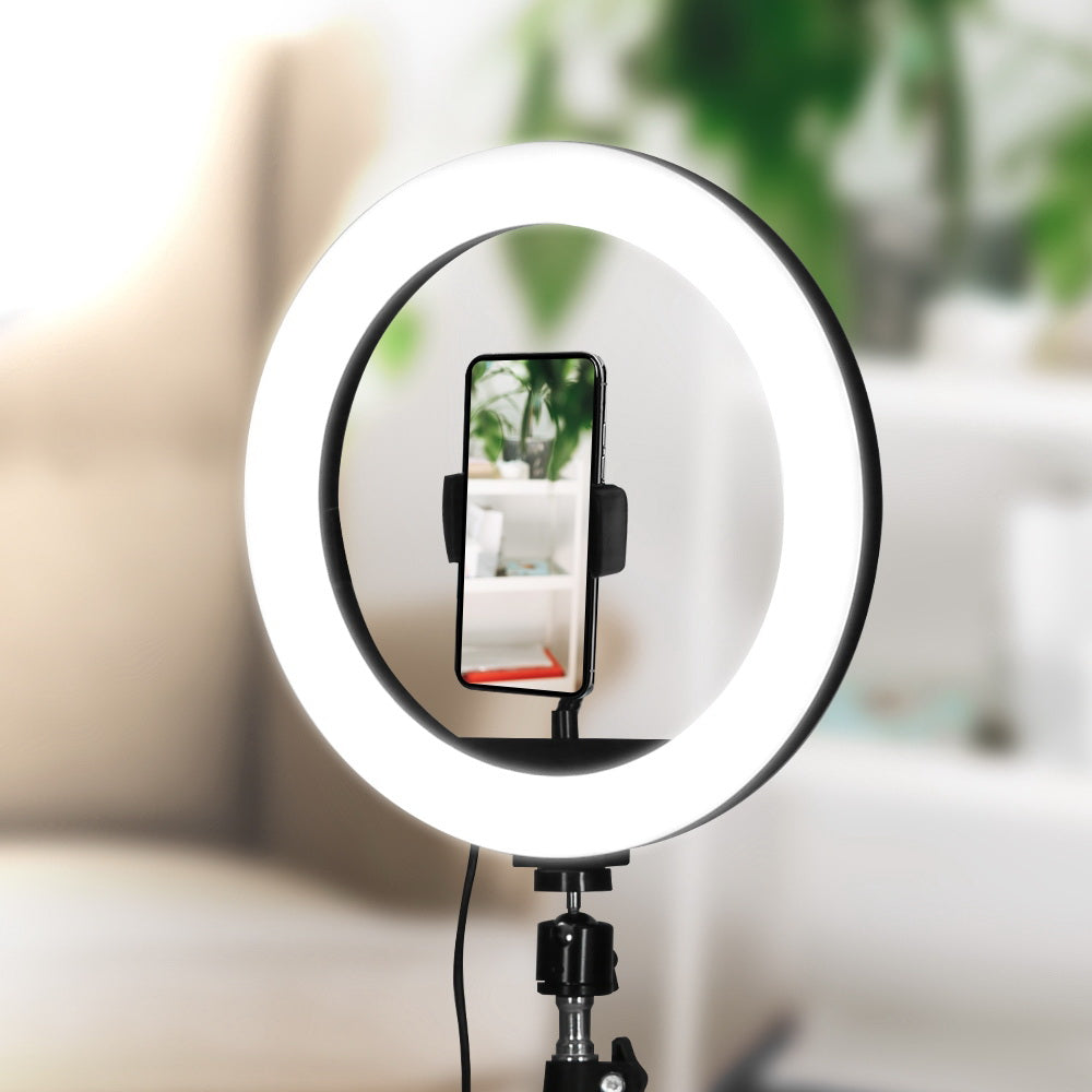 Embellir Ring Light 10" Tripod Stand RL-FL-10IN-BK