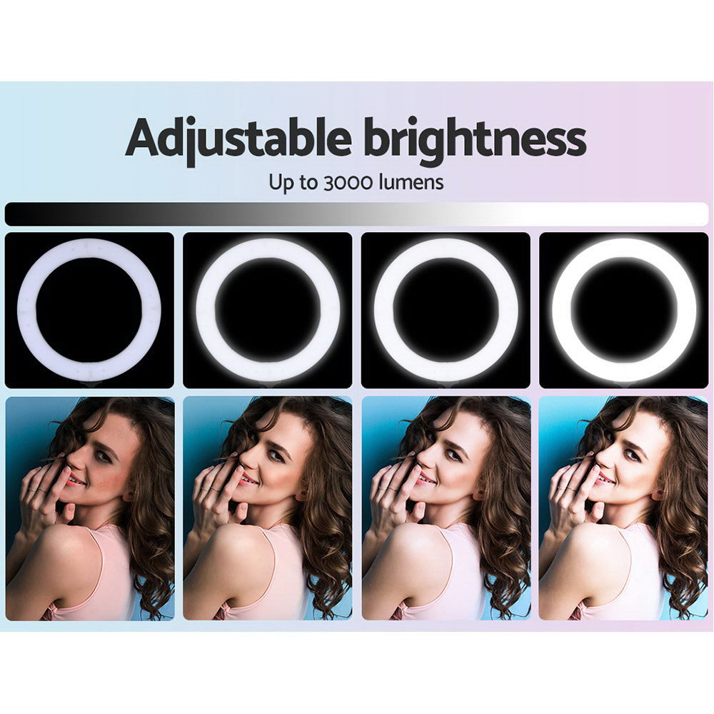 Embellir Ring Light 14" Tripod Stand RL-FL-14IN-BK