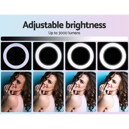 Embellir Ring Light 14" Tripod Stand RL-FL-14IN-BK