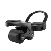 Everfit Ab Roller Automatic Rebound Abdominal Exercise Wheel Home Gym Workout ROLLER-A-AB-BK