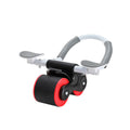 Everfit Ab Roller Automatic Rebound Abdominal Wheel with Knee Pad Home Gym Sport ROLLER-A-AB-BKRD
