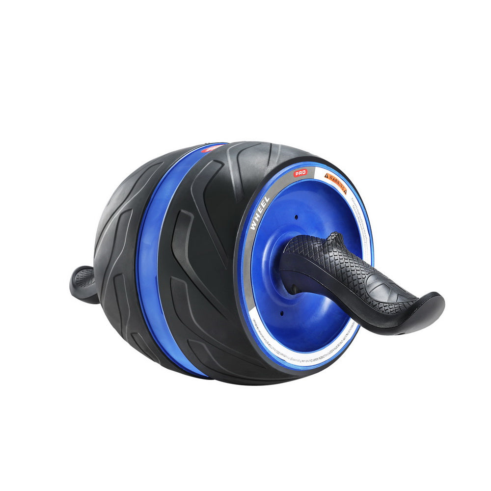 Everfit Ab Roller Carver Automatic Rebound Abdominal Wheel Home Gym Workout ROLLER-A-AB-R-BK