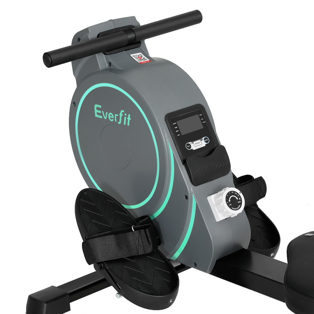 Everfit Rowing Machine 16 Levels Magnetic Rower Gym Home Cardio with APP ROWING-B-MAG-16L-BK