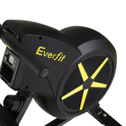 Everfit Rowing Machine Air Rower Exercise Fitness Gym Home Cardio ROWING-CYCLONE-BK