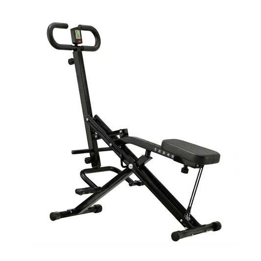 Everfit Foldable Squat Machine Deep Squat Rowing Machine 5 Adjustable Seat Home Gym ROWING-D-SQUAT