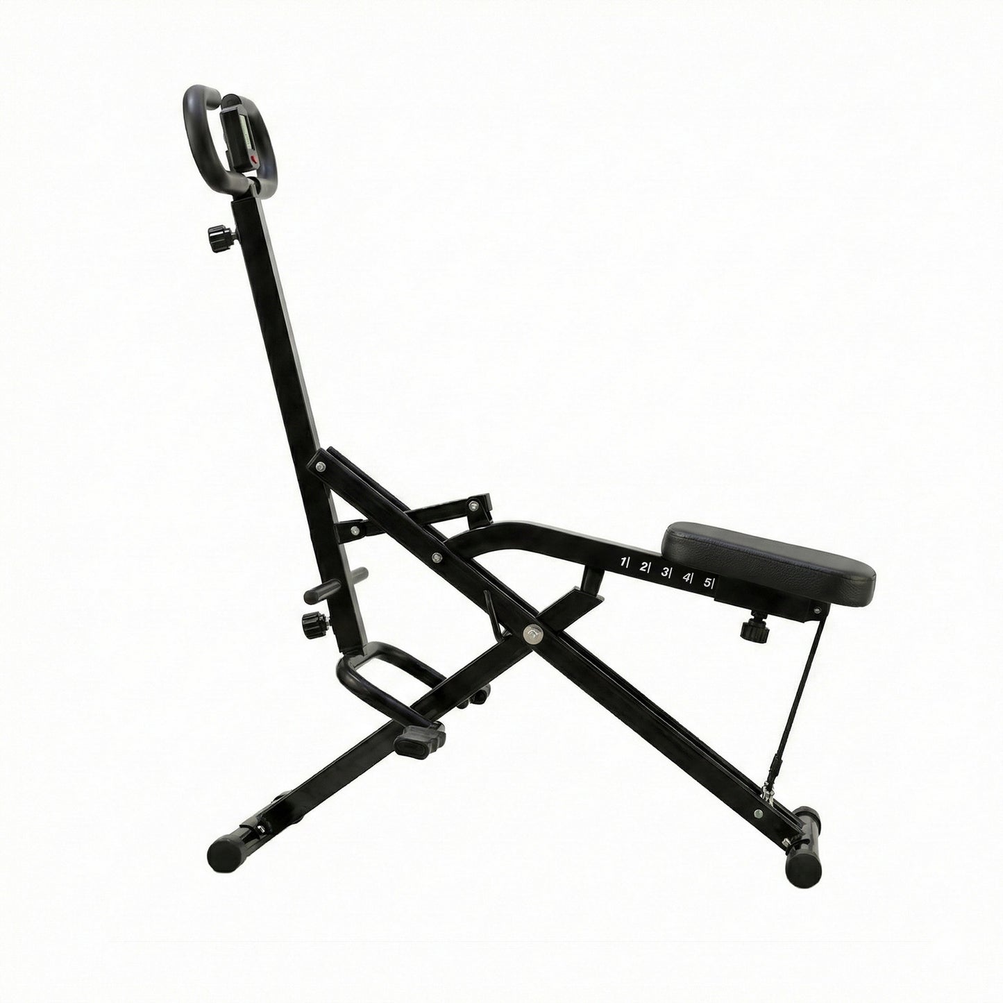 Everfit Foldable Squat Machine Deep Squat Rowing Machine 5 Adjustable Seat Home Gym ROWING-D-SQUAT