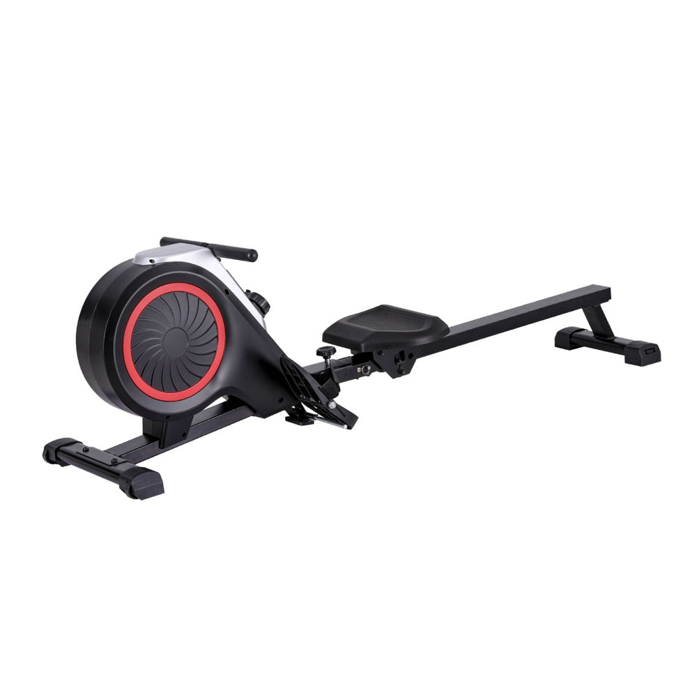 Everfit Rowing Machine 16 Levels Foldable Magnetic Rower Gym Cardio Workout ROWING-MAG-16L-BK