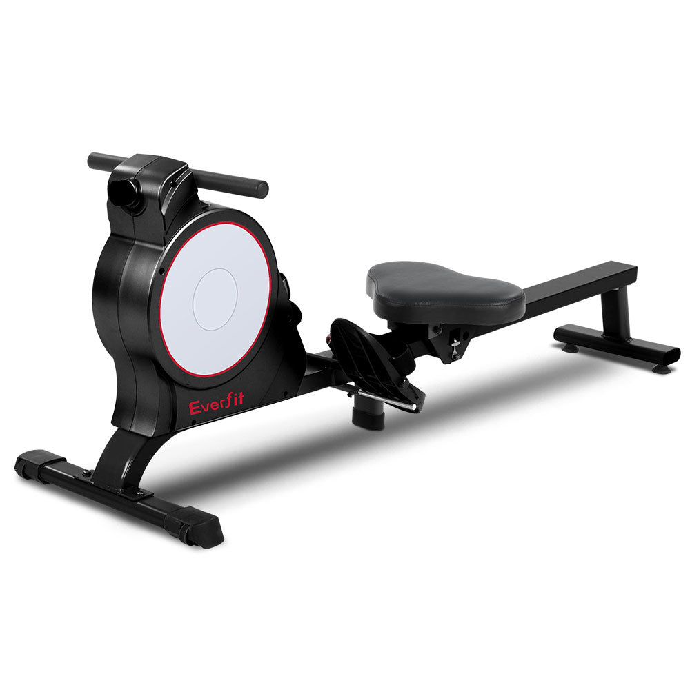 Everfit Rowing Machine Rower Magnetic Resistance Exercise Gym Home Cardio ROWING-MAG-BK