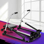 Everfit Rowing Machine 12 Levels Hydraulic Rower Fitness Gym Home Cardio ROWING-OIL-12L-BK