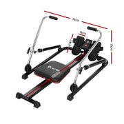 Everfit Rowing Machine Rower Hydraulic Resistance Fitness Gym Home Cardio ROWING-OIL-360-N
