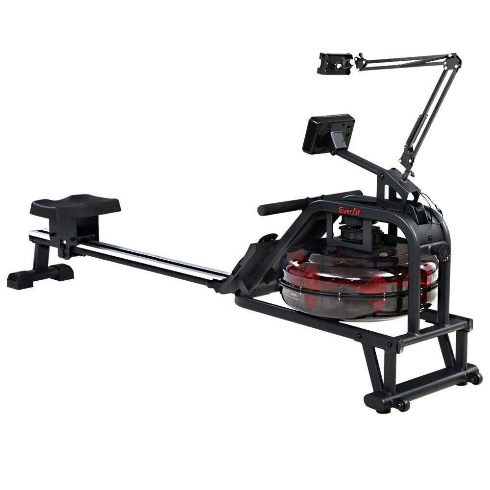 Everfit Rowing Exercise Machine Rower Water Resistance Fitness Gym Home Cardio ROWING-WATER-OR