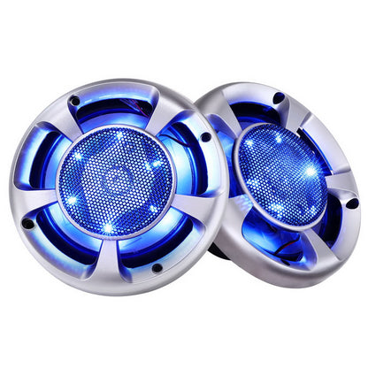Giantz Set of 2 6.5inch LED Light Car Speakers RS-SPK-CAR-500W-65397LD