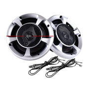 Giantz Set of 2 6.5inch LED Light Car Speakers RS-SPK-CAR-500W-65397LD