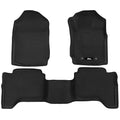 Weisshorn Car Floor Mats Rubber Compatible for Mazda BT50 Dual Crew Cab RUBBER-MAT-MAZDA