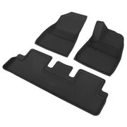 Weisshorn Car Rubber Floor Mats Compatible for Tesla Model 3 Front Rear RUBBER-MAT-TESLA-MODEL3