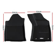 Weisshorn Car Rubber Floor Mats Compatible For Toyota Hilux Dual Cab 2015-2022 RUBBER-MAT-TOYOTA-HILUX