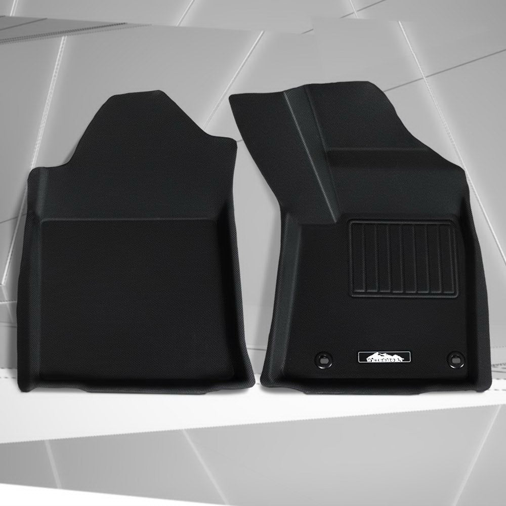Weisshorn Car Rubber Floor Mats Compatible For Toyota Hilux Dual Cab 2015-2022 RUBBER-MAT-TOYOTA-HILUX