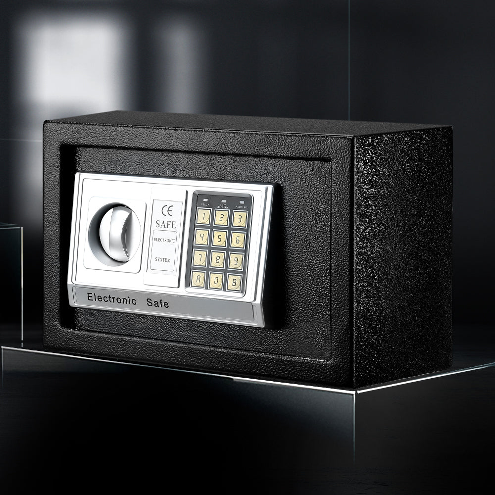 UL-TECH Security Safe Box 8.5L SAF-20EA-MTL-BK