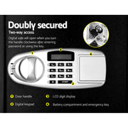 UL-TECH Security Safe Box Double Door SAF-DS80-MTL-BK