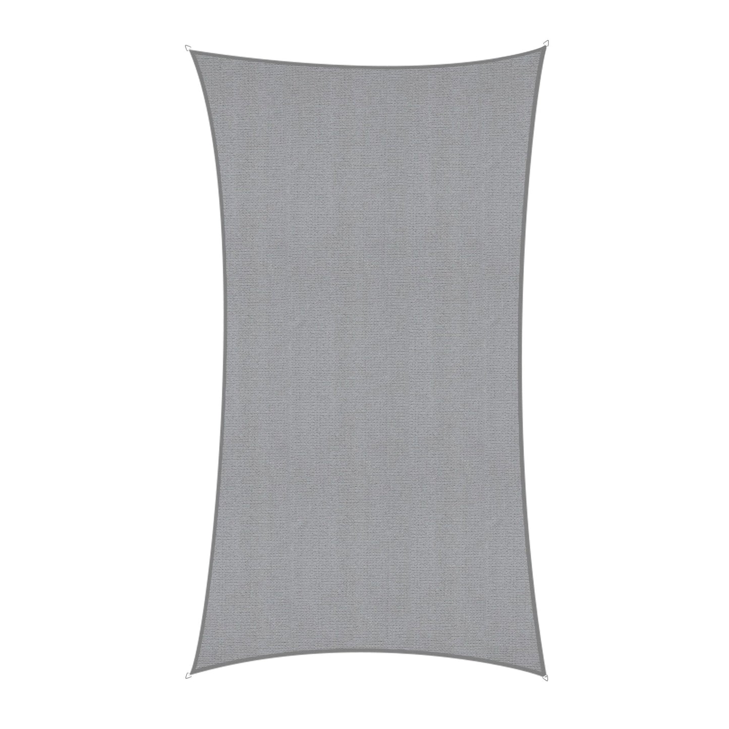 Instahut Sun Shade Sail Cloth 98% UV Block Outdoor Canopy Rectangle 2X5M Grey SAIL-DL-H-2X5-GR