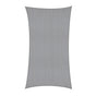 Instahut Sun Shade Sail Shadecloth Canopy Rectangle 280gsm 4x7m SAIL-DL-H-4X7-C-GR