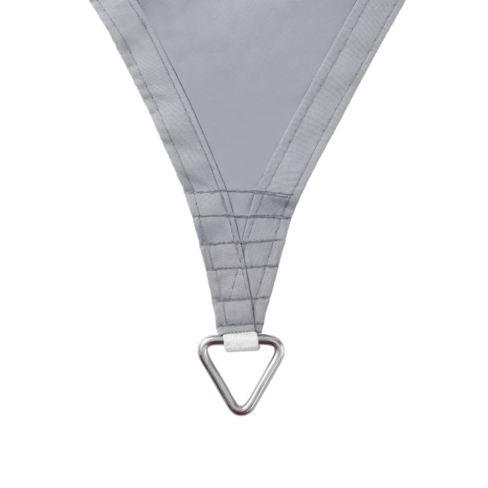 Instahut Waterproof Shade Sail Shade cloth Canopy 220GSM 3x8m SAIL-TH-WP-3X8-220-GR