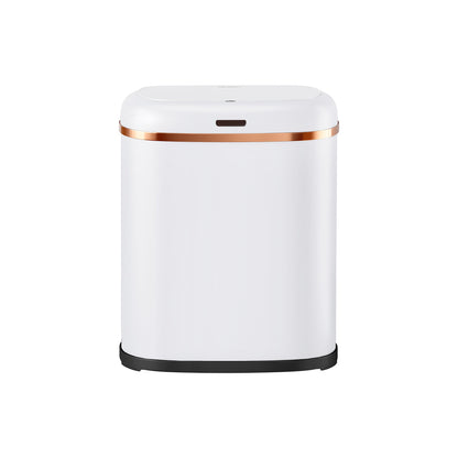 Devanti 38L Motion Sensor Bin Rubbish Automatic White SB-40L-S06-WH