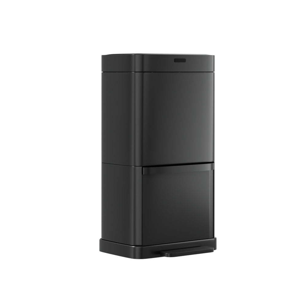Devanti 70L Motion Sensor Bin Pedal Bins Automatic Black SB-70L-S20-BK