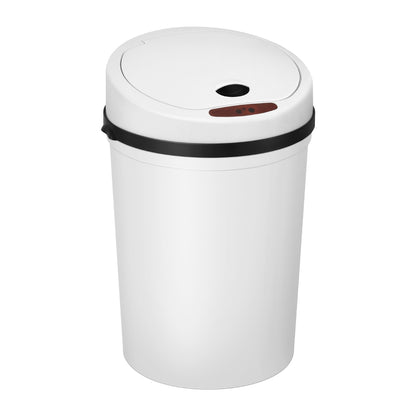 Devanti Sensor Bin Motion Rubbish Bins Kitchen Automatic Trash Can White 9L SB-9LR10-WH