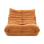 Artiss Lazy Sofa Accent Chair Floor Couch Leisure Lounge Foam Pouffe Recliner SB-B-COMP-LZSF-BR