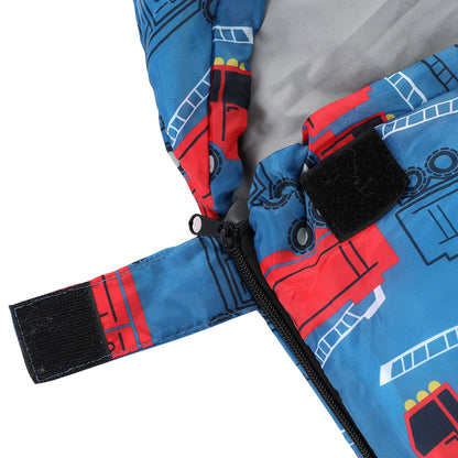 Weisshorn Sleeping Bag Kids Single Bags 180cm Thermal Camping Hiking Blue SB-CHILD-L-CT-BL