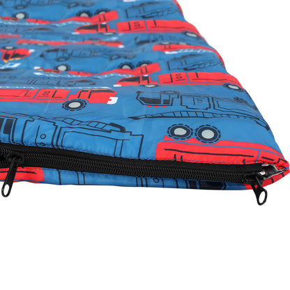 Weisshorn Sleeping Bag Kids Single Bags 180cm Thermal Camping Hiking Blue SB-CHILD-L-CT-BL