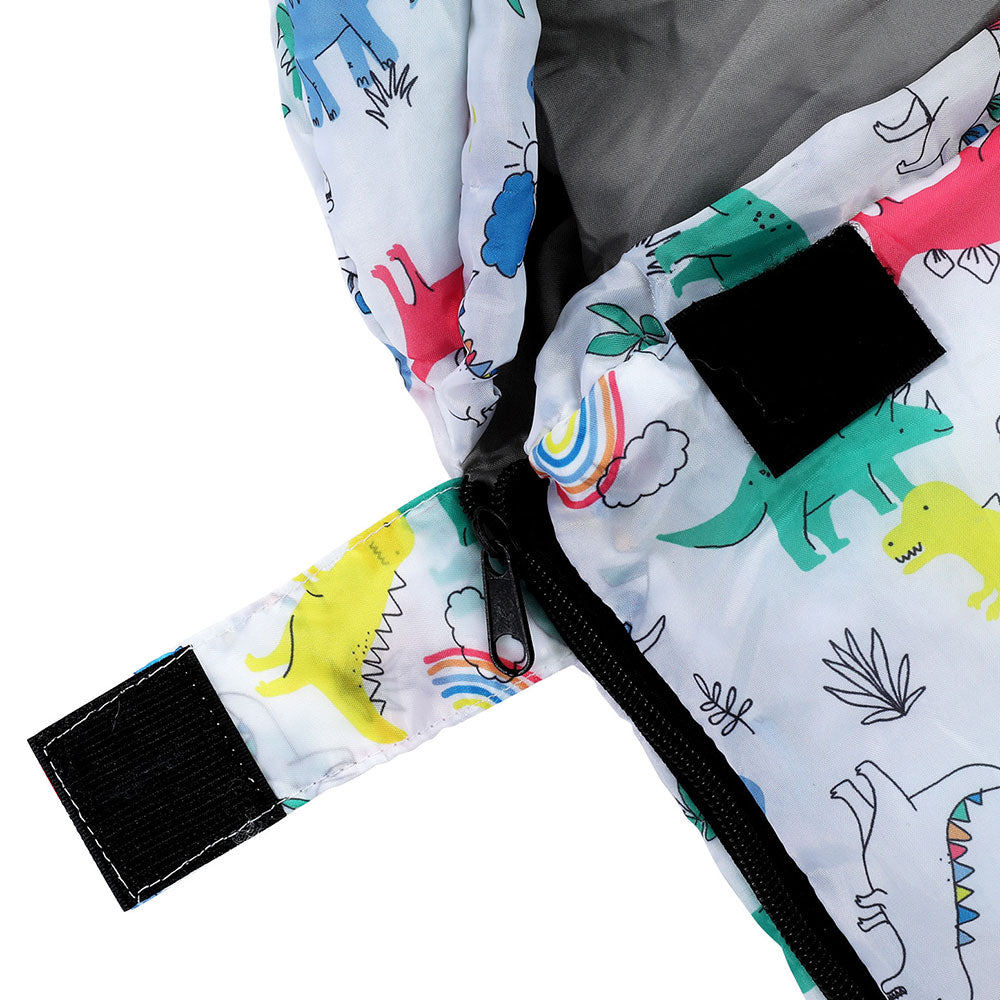 Weisshorn Sleeping Bag Kids Single Bags 180cm Thermal Camping Hiking White SB-CHILD-L-CT-WH