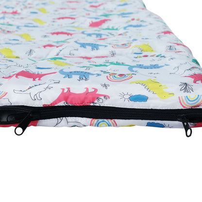 Weisshorn Sleeping Bag Kids Single Bags 180cm Thermal Camping Hiking White SB-CHILD-L-CT-WH