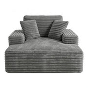 Artiss Sofa Bed Lounge Chair Recliner Couch Reading Chairs Sleeper Cloud Sofas SB-COMP-CHA-GREY