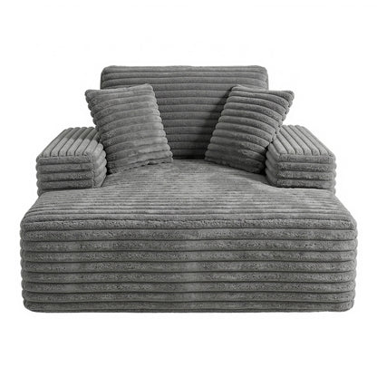 Artiss Sofa Bed Lounge Chair Recliner Couch Reading Chairs Sleeper Cloud Sofas SB-COMP-CHA-GREY