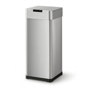 Devanti 50L Motion Sensor Bin Rubbish Bins Kitchen Automatic Trash Can Silver SB-D-50-K250-SI