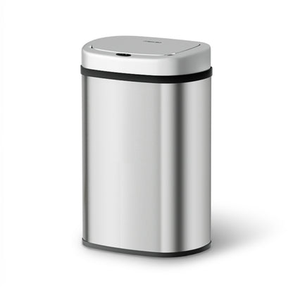 Devanti 50L Sensor Bin Motion Rubbish Automatic Silver SB-D-50-SS