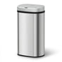 Devanti 60L Sensor Bin Motion Rubbish Automatic Silver SB-D-60-SS