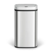 Devanti 60L Sensor Bin Motion Rubbish Automatic Silver SB-D-60-SS
