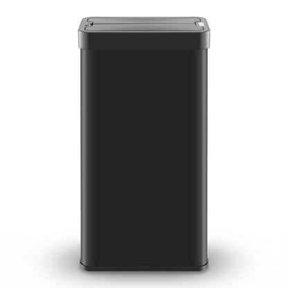 Devanti Rubbish Bin 70L Automatic Sensor Kitchen Bin, Slim Smart Garbage Can Touchless Rectangular with Liner SB-E-70L-BK