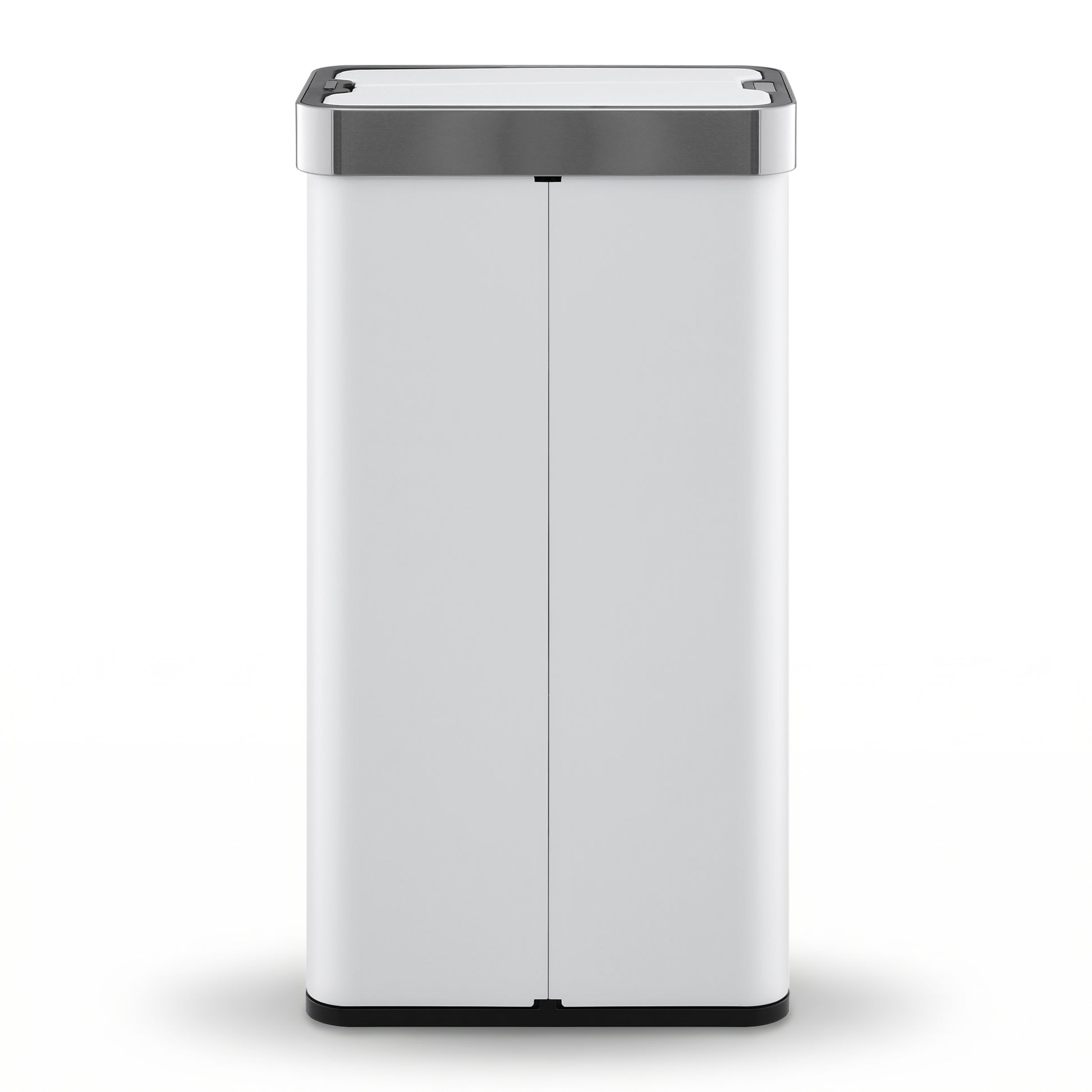 Devanti Rubbish Bin 70L Automatic Sensor Kitchen Bin, Slim Smart Garbage Can Touchless Rectangular with Liner SB-E-70L-WH