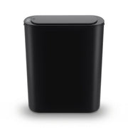 Devanti Automatic Trash Bin with Lid 21L Motion Sensor Kitchen Bin Touchless Garbage Can Modern Black Plastic SB-F-25L-BK