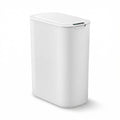 Devanti Automatic Trash Bin with Lid 21L Motion Sensor Kitchen Bin Touchless Garbage Can Plastic Slim Rubbish SB-F-25L-WH