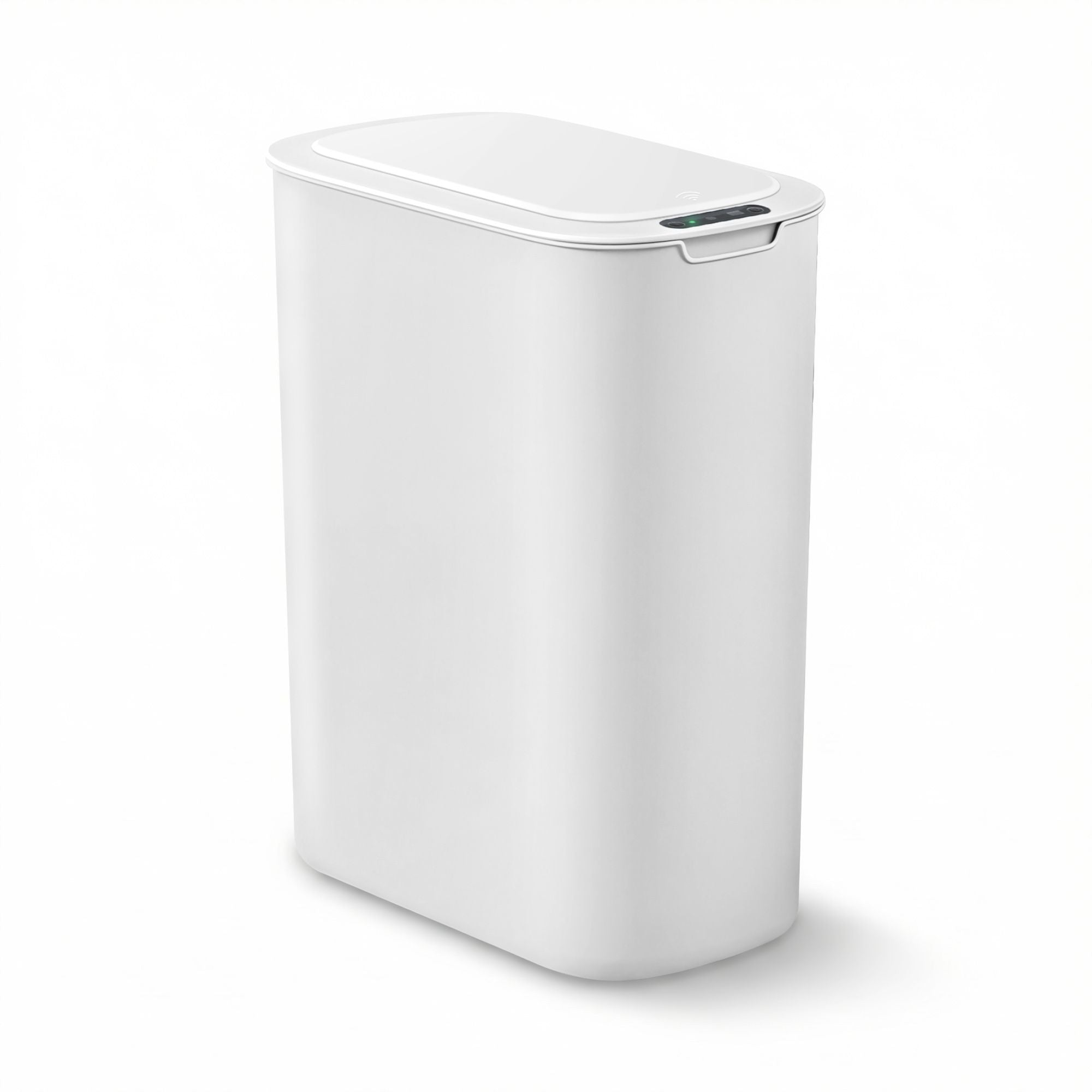 Devanti Automatic Trash Bin with Lid 21L Motion Sensor Kitchen Bin Touchless Garbage Can Plastic Slim Rubbish SB-F-25L-WH